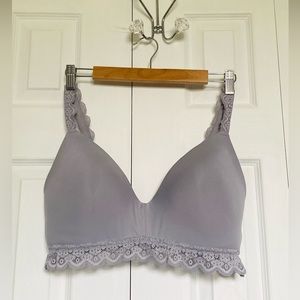 Aerie Wireless Bralette - Lilac, Size 38DD